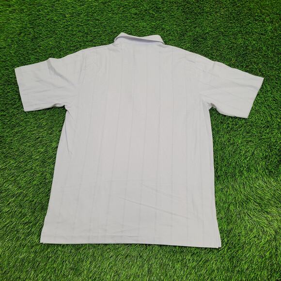 Vintage 80s London Fog Polo Shirt Mens M Preppy Golf Knit Shirt - Picture 5 of 10